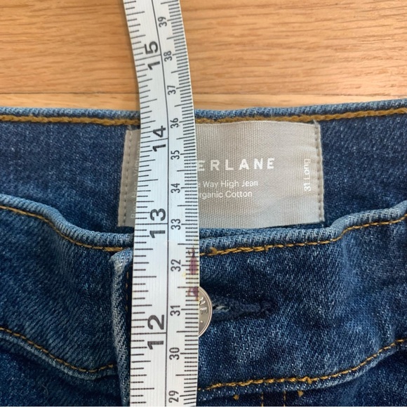 Women’s Everlane The Way High Jean in Indigo Denim Size 31 Long - Picture 10 of 13